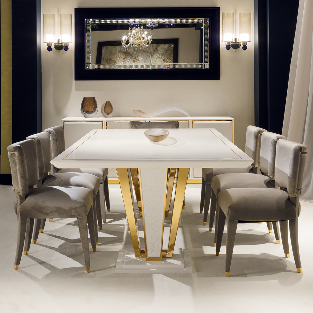 White Archives Dining Table Gold Luxury Dining Luxury Dining Tables
