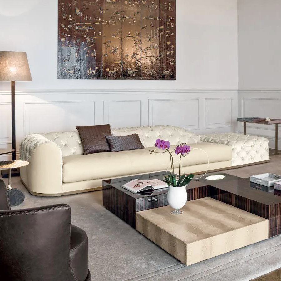 LON053 Sofas Living Room Luxury Modern furniture LUXURY FURNITURE SUNWE LUXURY LIVING