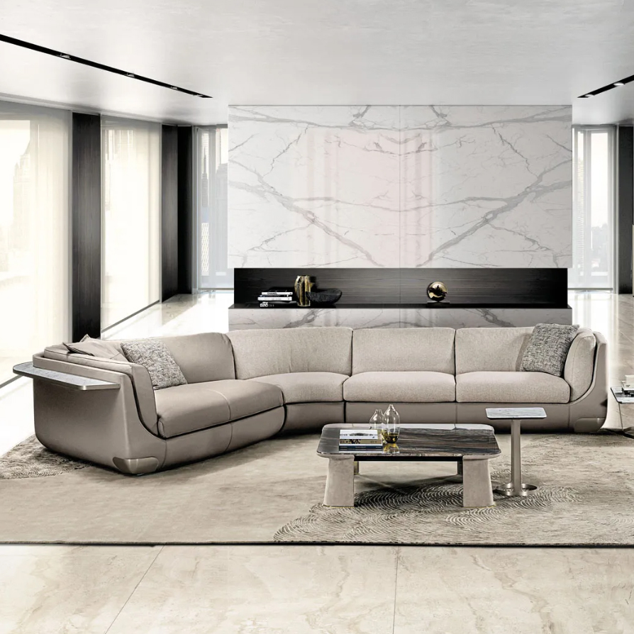 LON212 Sofas Living Room Luxury Modern furniture LUXURY FURNITURE SUNWE LUXURY LIVING